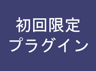 初回限定プラグイン