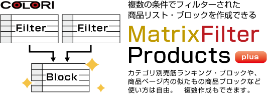 条件指定商品リスト・ブロック作成プラグイン